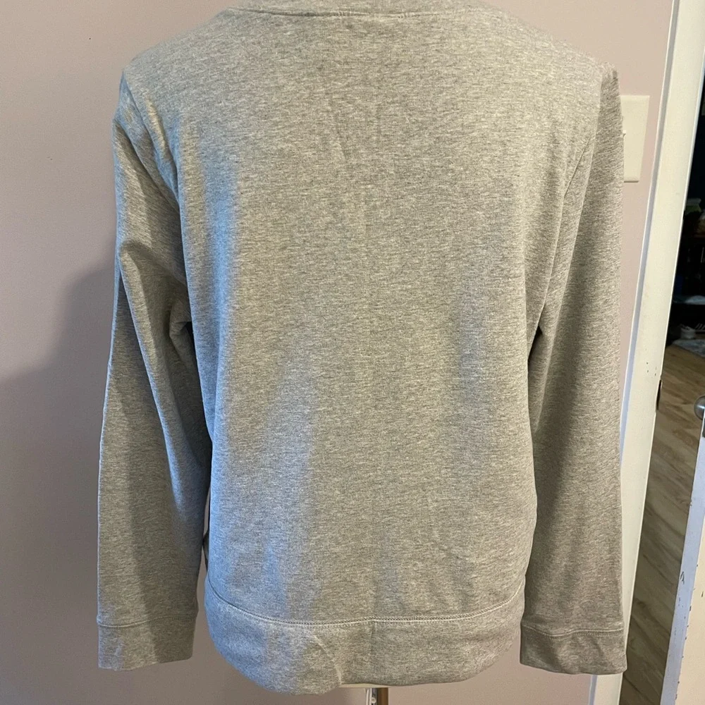 NWOT Chicos Sequined Sweatshirt - Picture 3 of 5